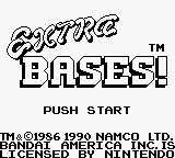 Extra Bases! (USA) Title Screen